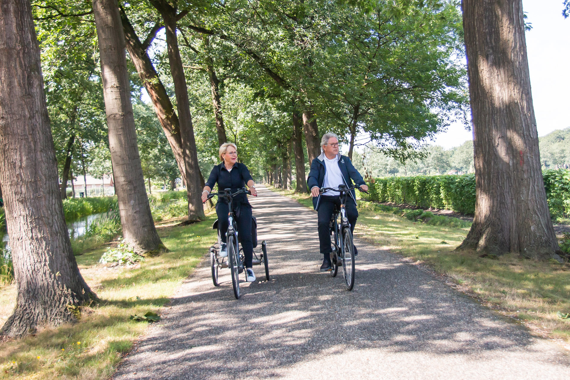 Neem uw aangepaste fiets mee onderweg